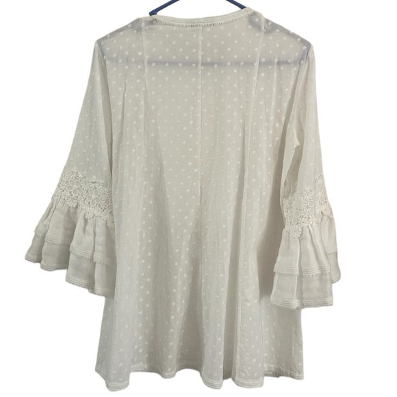 Andrew GN French Designer Swiss Dot Zip Front French Size 38 - Picture 2 of 10